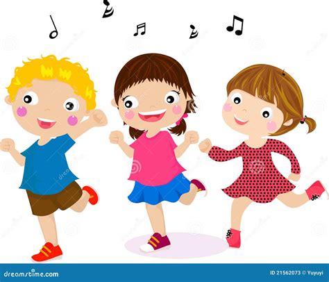 Featuring Dancing Kids stock illustration. Image of arts - 21562073