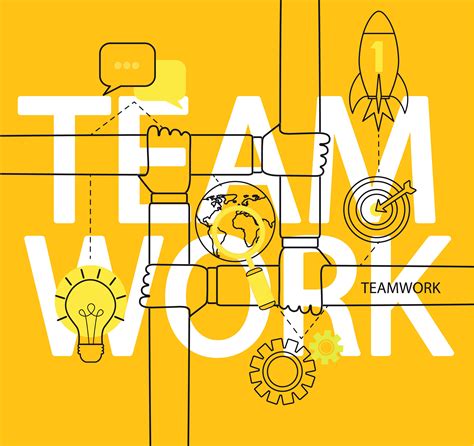 Infographic of teamwork concept. 336013 Vector Art at Vecteezy