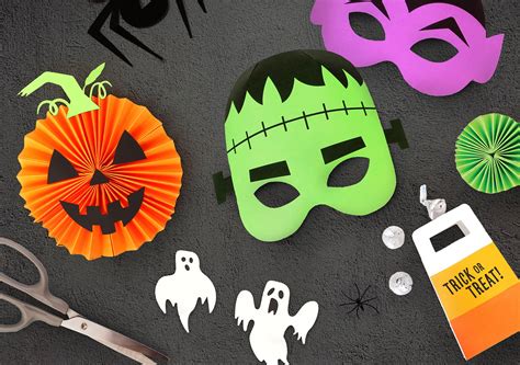 Printable Halloween Paper Crafts