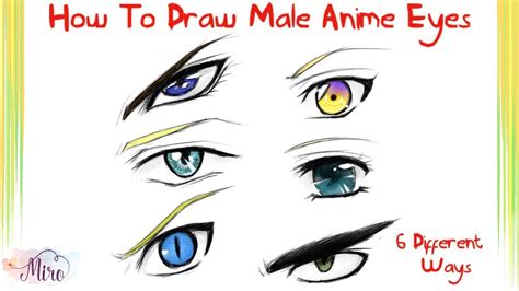 How To Draw Anime Boy Eyes For Beginners - Aizawa Reference Oc ...