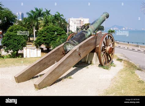 Cannon Fort Cornwallis Georgetown Penang Malaysia Stock Photo - Alamy