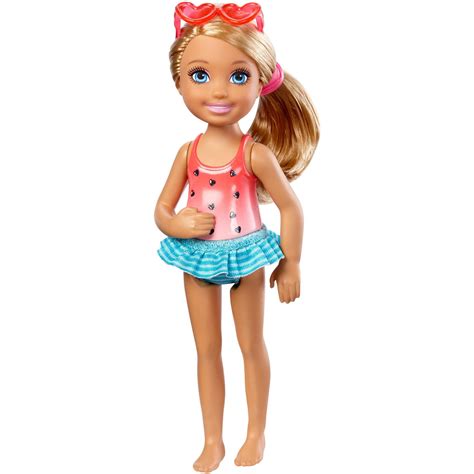 Barbie Club Swimming Chelsea Doll - Walmart.com