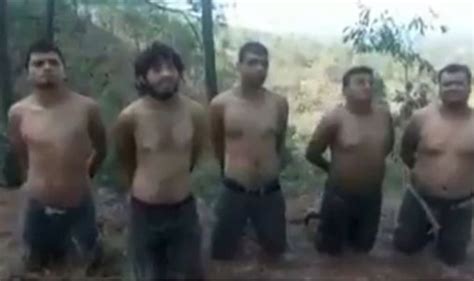 ISIS-inspired video shows five drug cartel killers being beheaded in ...