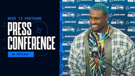 DK Metcalf Postgame Press Conference - Week 13 at Los Angeles Rams