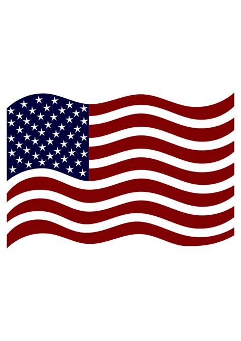 USA American Flag Clipart - free svg file for members - SVG Heart