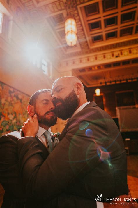 Aled & Stephen - Brangwyn Hall Swansea Wedding Photography Gay Lockdown ...