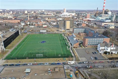 Work | Bassick High School | Bismark Construction