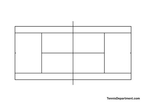 Tennis Court Dimensions & Diagrams | Tennis Department