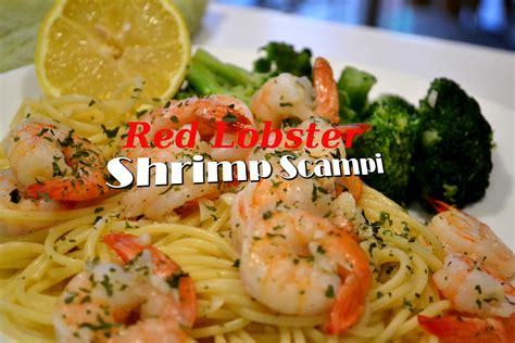 Red Lobster Shrimp Scampi