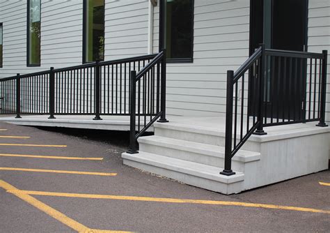 Aluminum Railings - A & P Concrete