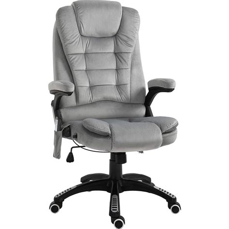 Vinsetto Ergonomic Massage Office Chair High Back Executive Chair with ...