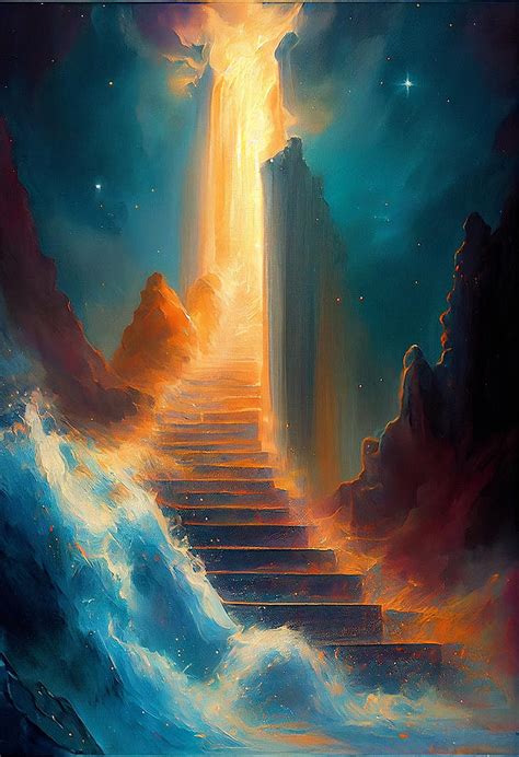 Stairway to heaven #11 Mixed Media by SampadArt Gallery - Pixels