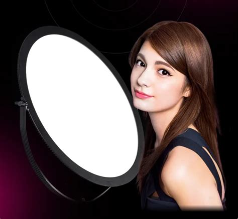 Photography Video Round Led Panel Light Soft For Shooting Youtube Live ...