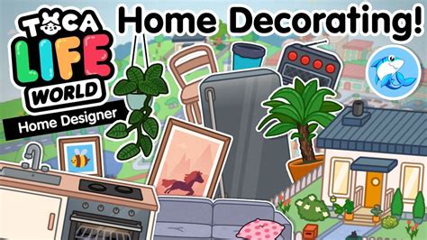 Toca Life world | Home Decorating! (Designer tool) - YouTube