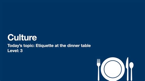 Master Dinner Etiquette in English: Learn Vocabulary, Role-play and ...