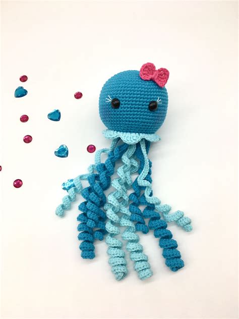 Free Amigurumi Jellyfish Crochet Pattern | FaveCrafts.com