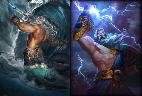 Considering how identical Poseidon and Zeus end up looking in a lot of ...