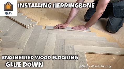 How To Install Engineered Herringbone Flooring | Viewfloor.co