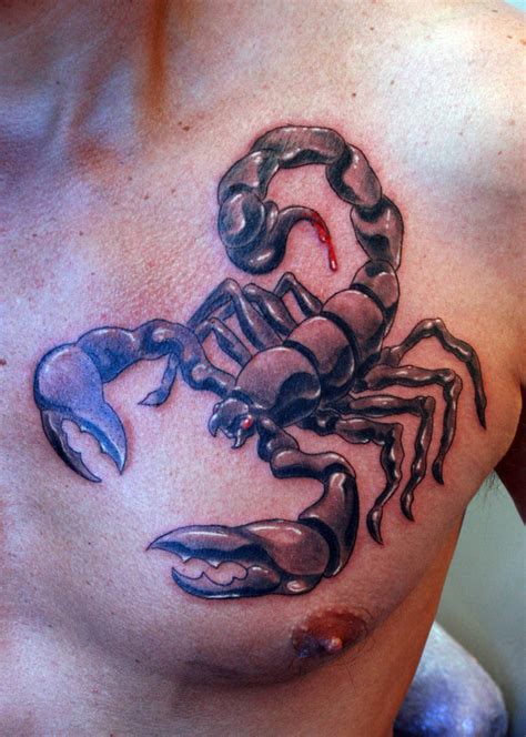 Scorpio Tattoos3D Tattoos