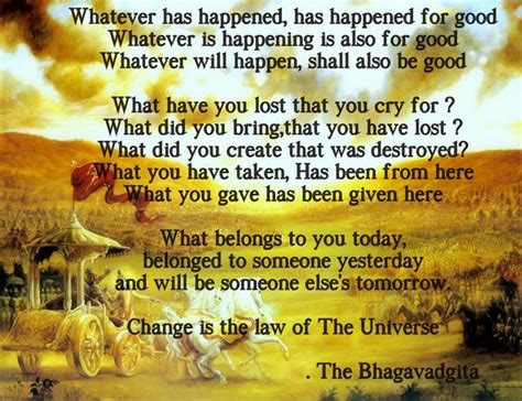 Bhagavad Gita Quotes by Lord Krishna on Life Lessons & Success