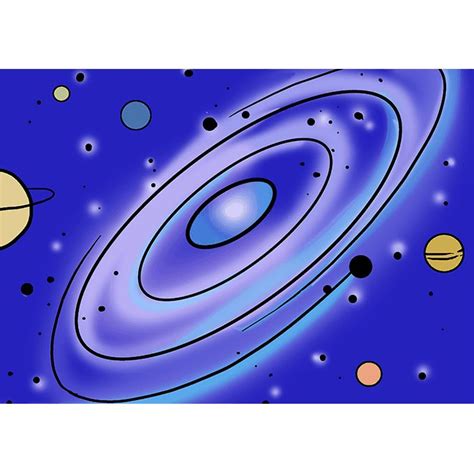 How to Draw a Galaxy - Really Easy Drawing Tutorial | Galaxy drawings ...