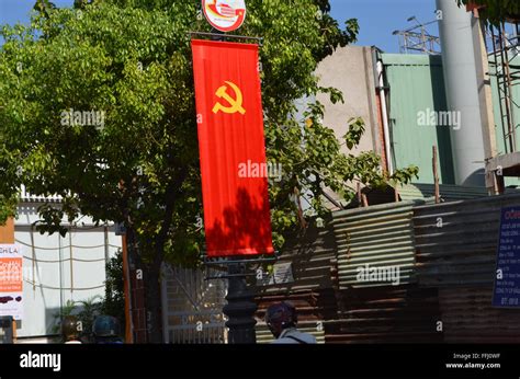 Communist flag hi-res stock photography and images - Alamy