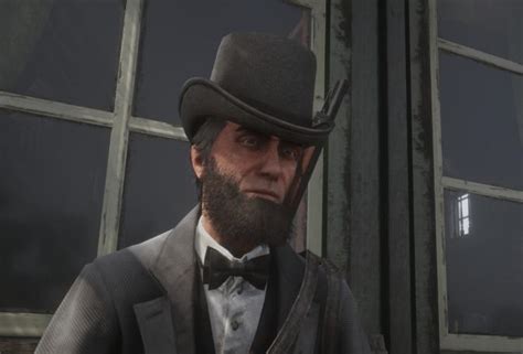 Abe Lincoln with the much requested top hat : r/RedDeadOnline