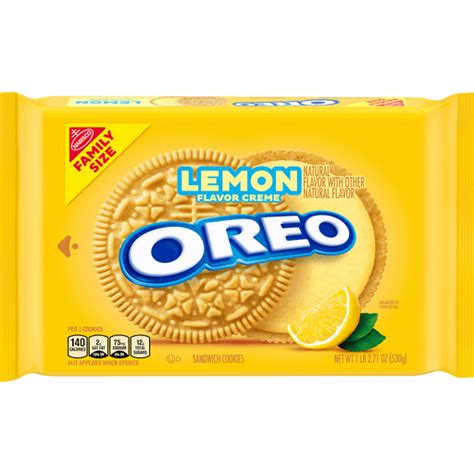 Oreo Family Size Lemon | Cookies | Foodtown