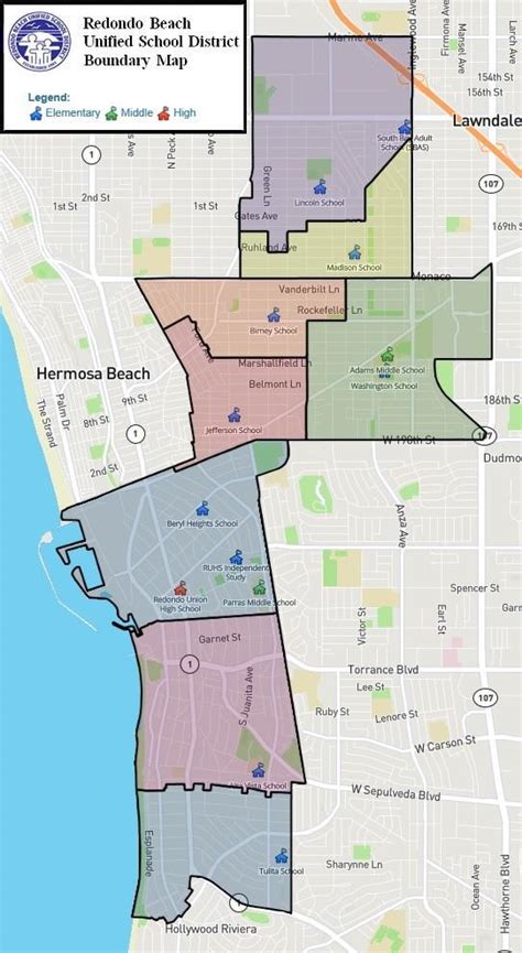 School Boundary Maps – Schools – Redondo Beach Unified School District