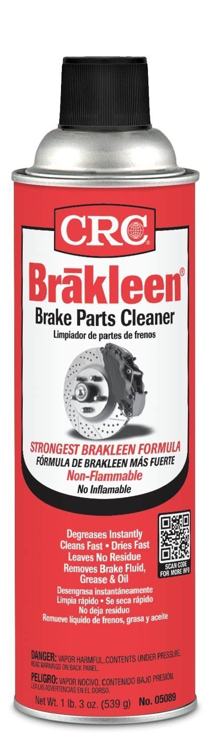 CRC Brakleen Brake Parts Cleaner - Non-Flammable - 212 Motoring