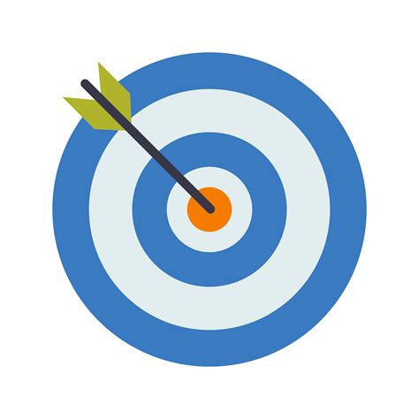 Target Cartoon : Arrow In Target Icon Cartoon Style Royalty Free Vector ...