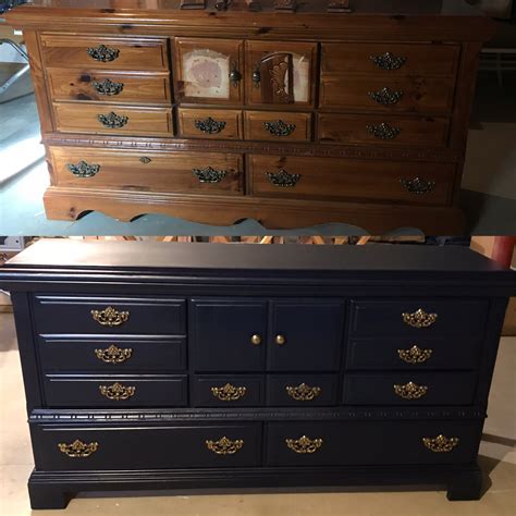 Before and After Dresser Refinished | Dresser refinish, Antique dresser ...