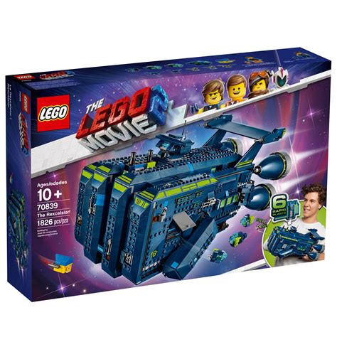 70839 LEGO Movie 2 The Rexcelsior! Rex & Emmet Spaceship Set 1826 ...