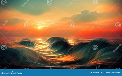 Storm on the sea stock illustration. Illustration of maritime - 269918029