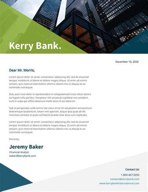 30 Business Letter Templates & Examples for Various Purposes