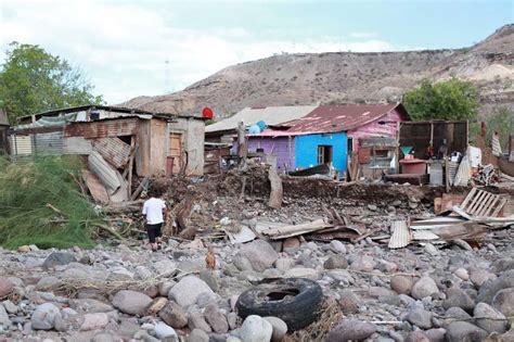 Hurricane Hilary leaves at least 1 dead, damage in Baja California