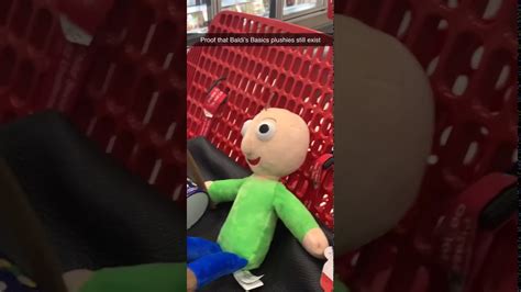 Proof Baldi’s Basics plushies still exist - YouTube