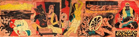 15 MF Hussain's Controversial Paintings Which Created Stir In The ...