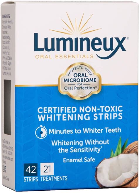 Lumineux Teeth Whitening Strips by Oral Essentials - 21 Treatments ...