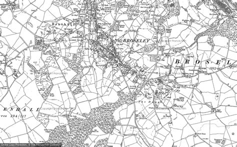 Old Maps of Broseley, Shropshire - Francis Frith