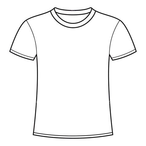 Template: Blank Vector Tee Shirts T Shirt Template Printable inside ...