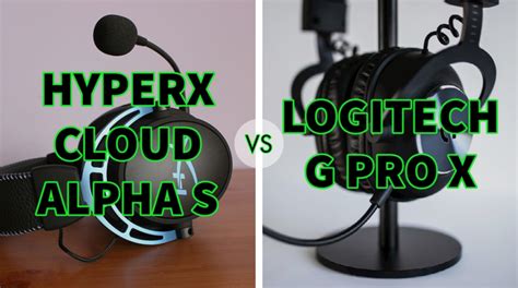 HyperX Cloud Alpha S vs Logitech G PRO X Gaming Headset - UBG