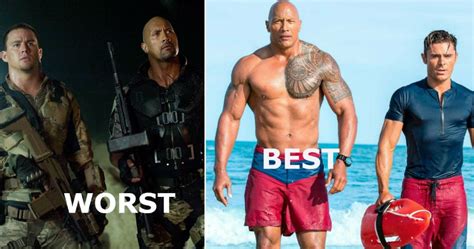 ≡ The Best And Worst Movies The Rock Made Brain Berries