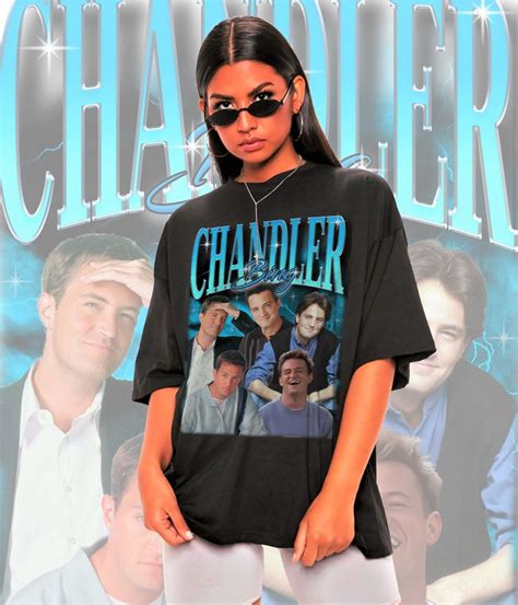 Retro Chandler Bing Shirt chandler Bing T-shirtchandler Bing - Etsy