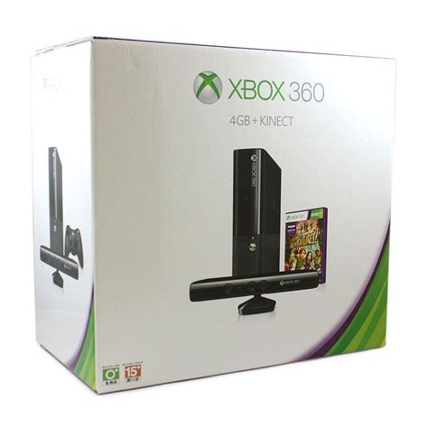 Xbox 360 Arcade Slim Console (4GB) Kinect Bundle incl. Kinect Adventures