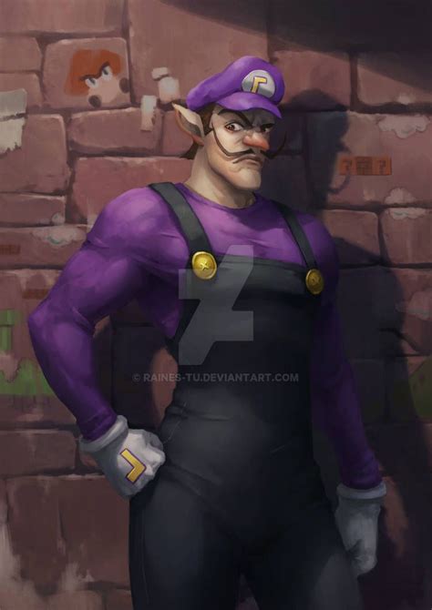 Commission: Waluigi Fan Art by Raines-Tu on DeviantArt in 2022 | Super ...