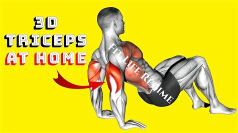 8 Most Effective Bodyweight TRICEP EXERCISES At Home (NO EQUIPMENT ...