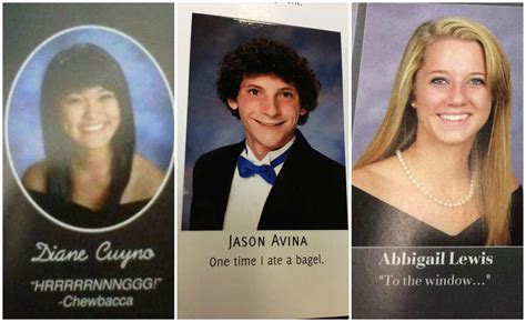 These High School Seniors Made Their Mark With These Hilarious Yearbook ...