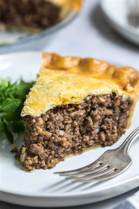 Tourtiere: Traditional Canadian Meat Pie - Simply Whisked