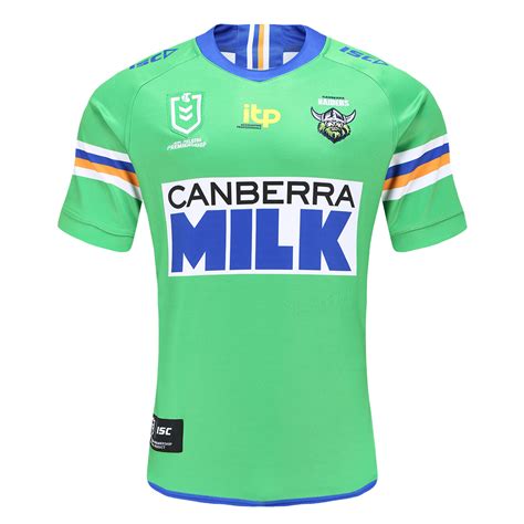 Canberra Raiders NRL ISC 2021 Heritage Milk Jersey Sizes S-7XL!